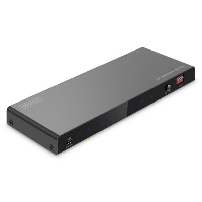 7. HDMI Splitter 1x4, 8K/60Hz (4:4:4) with HDR, 48 Gbps, HDCP 2.3. Toslink / Stereo, EDID