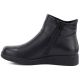 7. Sergio Leone BT-12-S Black Leather Wedge Ankle Boots