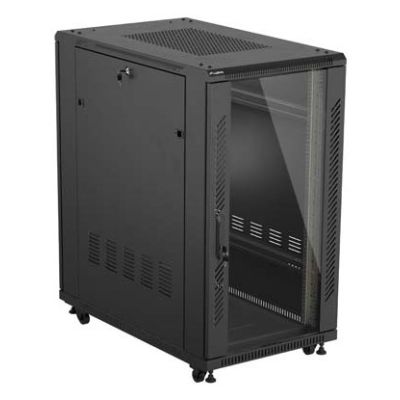 3. Lanberg FF01-6022-12B 22U Rack Freestanding Rack Black
