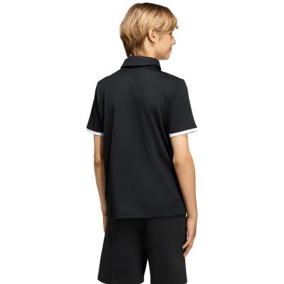 13. adidas Entrada 26 Polo Kids T-Shirt Black JZ6629