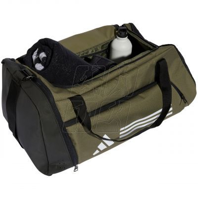 6. Adidas Essentials 3-Stripes Duffel M IZ1918 bag