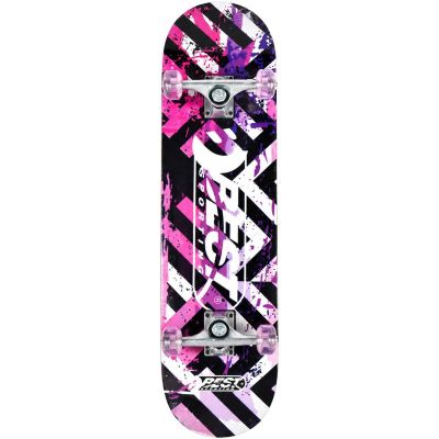 17. WOODEN SKATEBOARD STREET PINK BEST SPORTING