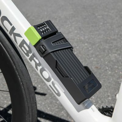 9. Rockbros 829 Folding Code Bike Lock - Black