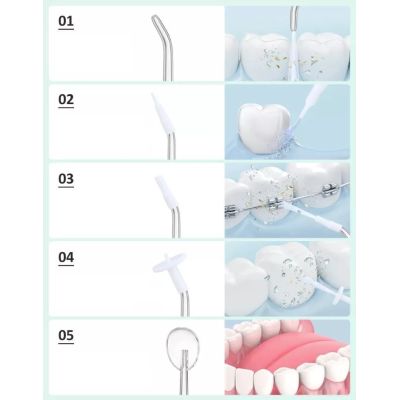 6. Extralink Toothbrush BEAUTY SMARTLIFE INTELLIGENT WATER FLOSSER L10 Black