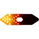 16. DUNLOP REAR BIKE LIGHT WITH LED INDICATOR USB CHARGING