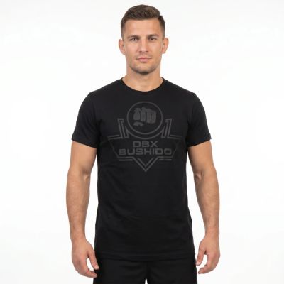 5. Men's T-shirt Black Cotton T-shirt DBX Bushido
