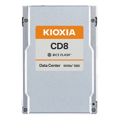 Kioxia CD8-V 800GB U.2 (15mm) NVMe PCIe 4.0 KCD8XVUG800G (DWPD 3) SIE SSD
