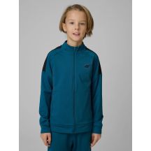 Regular sports sweatshirt without hood for boys 4F 4FJRSS26TFSWM0991-46S