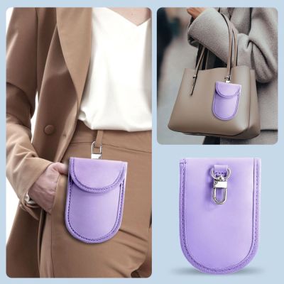 8. Tech-Protect KLR100 RFID Blocking Car Key Case - Purple