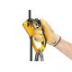 4. Petzl ASCENSION right-hand ascender, black and yellow