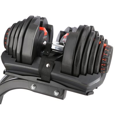 12. SR80 ADJUSTABLE DUMBBELL SET (2 PCS) + STR10 PRO HMS RACK