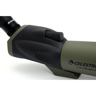 4. Celestron Ultima 65 Scope 55x BaK-4 Black, Gray