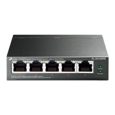 4. TP-LINK TPLINK Switch TL-SG105PE TLSG105PE (TL-SG105PE)