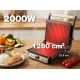 7. ELDOM CONTACT GRILL GK200 2000W, TEMPERATURE CONTROL, TWO FAT CONTAINERS, PLATES WITH NON-STICK COATING