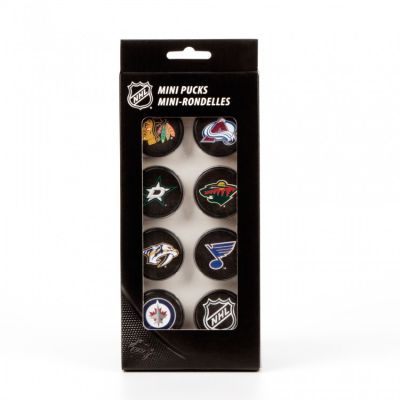 2. Inglasco NHL Mini Pucks Souvenir