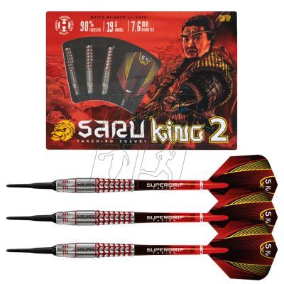 8. Darts Harrows Saru King 2 90% Softip HS-TNK-000013352