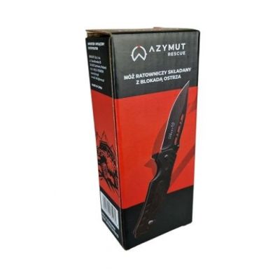 11. AZYMUT Rescue rescue knife + seat belt cutter + glass breaker + case