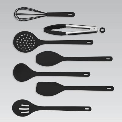 4. Kitchen utensils 8 pieces MR-1542-BLACK MAESTRO