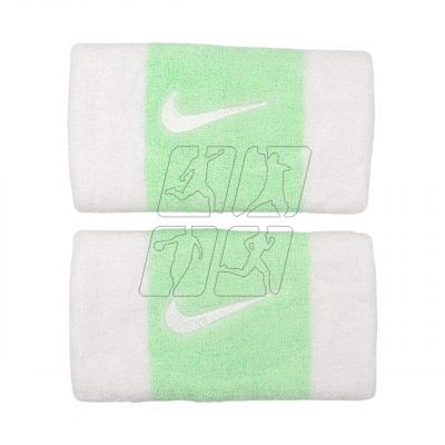 Nike Swoosh Doublewide Wristbands 2 Pack N0001586117OS