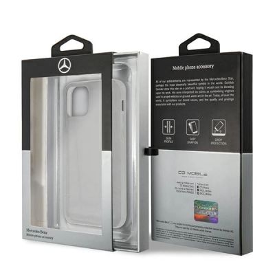 7. Mercedes Line Case for iPhone 12 mini - Transparent