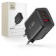 Tech-Protect NCA65W-GAN 3-Port 65W Wall Charger - Black