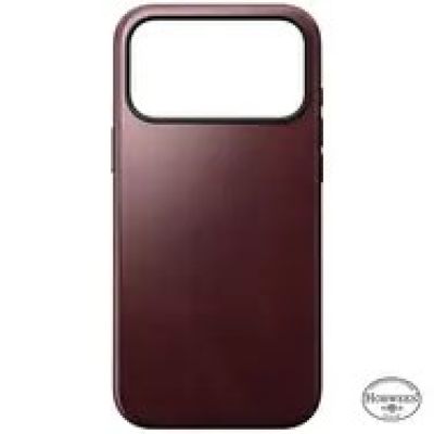 8. Nomad Modern Leather Case for 17.5 cm (6.9") mobile phone, Burgundy