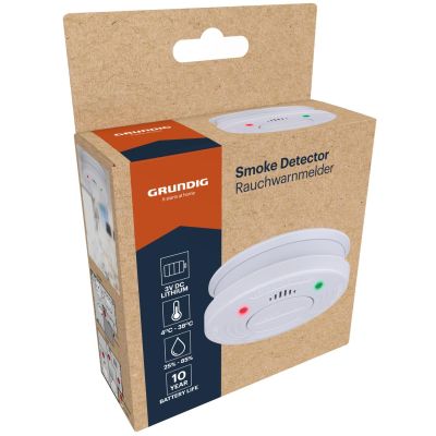 4. Carbon monoxide detector LED light 10-year battery