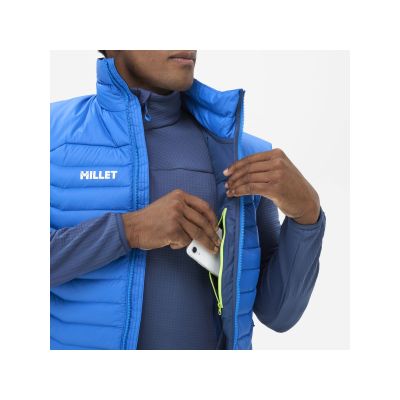 6. MILLET Evole Light 700 Vest M blue men's vest