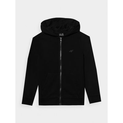 5. Girls' sweatshirt with a hood, 4F Junior