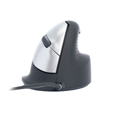 17. Ergonomic mouse for right-handed users R-Go Pele HE USB large black/silver retail