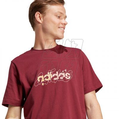 4. Adidas Illustrated Linear Graphic M T-shirt IM8317