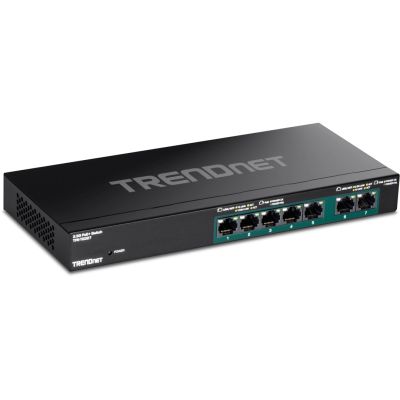 Trendnet TPE-TG327 Switch - 24-Port Unmanaged, Gigabit Ethernet (10/100/1000), Power over Ethernet (PoE), Wall-Mountable