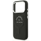 6. Karl Lagerfeld Embossed Open Ring RSG Logo MagSafe Case for iPhone 17 Pro / 18 Pro - Black