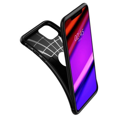 6. Spigen Rugged Armor iPhone 11 Case - Matte Black