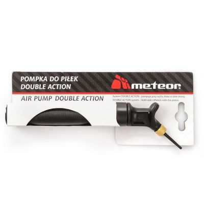 7. Meteor Double Action Ball Pump
