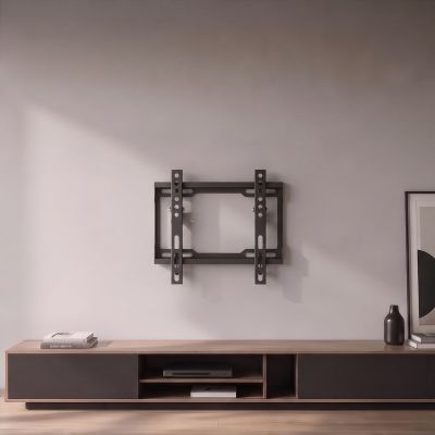 4. MACLEAN TV MOUNT / HANGER 13-43'' MACLEAN TV MOUNT / HANGER, MAX VESA 200X200, 13-43", UP TO 45KG, BLACK, TILT ADJUSTMENT