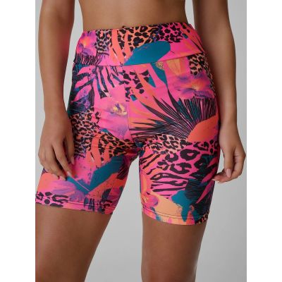 5. Women's knitted cycling leggings 4F 4FRSS26TSTIF053-90A