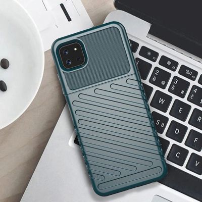5. Thunder Case Flexible Tough Rugged Cover TPU Case for Samsung Galaxy A22 5G blue