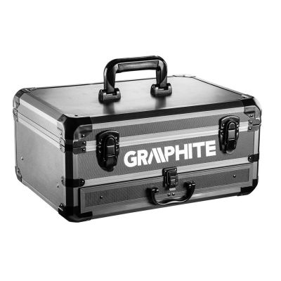 4. Graphite Energy+ set in an aluminum case: drill/driver with removable handle, 2 x 2.0Ah batteries, charger and 109 accessories