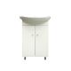 MYKONOS 50 SET WHITE WASHBASIN/CABINET