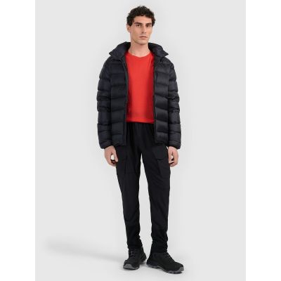 5. Men's down trekking jacket with natural filling 4F 4FWAW25TDJAM0733-20S