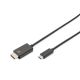 30. DIGITUS CABLE USB C/HDMI M/M 3.1 4K60HZ 5M BLACK