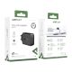 5. Acefast charger 2x USB Type C 40W, PPS, PD, QC 3.0, AFC, FCP black (A9 black)