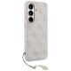 3. Guess 4G Classic Logo Charm MagSafe Case for Samsung Galaxy S26 - Pink