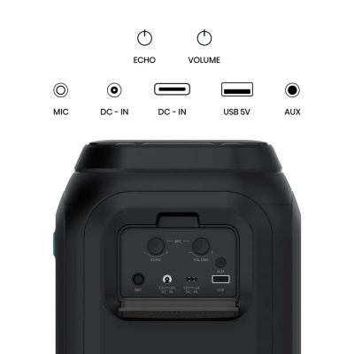 41. Hisense Party Rocket 160 Party Speaker Black 160W