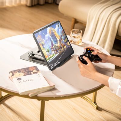 11. Wozinsky WRS-CPY84SS Aluminum Laptop and Tablet Stand + Free Smartphone Stand - Silver