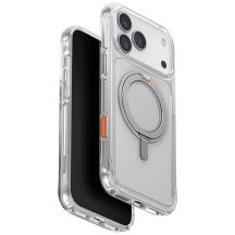 Uniq Swivix 360 Rotating Kickstand Case for iPhone 17 Pro Max - Transparent