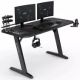 SENSE7 Nomad Cybernetic Desk Black 140 cm x 60 cm 140x60 cm