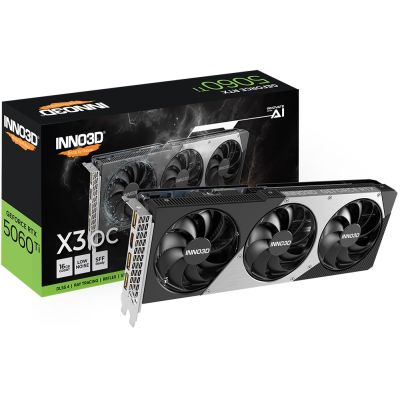3. INNO3 RTX 5060 Ti X3 OC 16GB Graphics Card