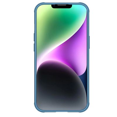 6. Nillkin CamShield Pro Magnetic Case iPhone 14 Plus Cover Camera Protector Blue (with MagSafe)